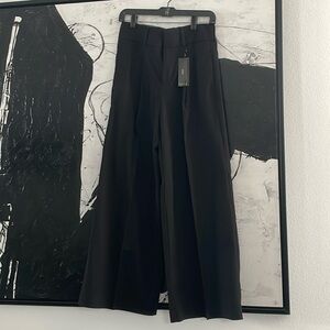Brand new w/tags wide leg black pants